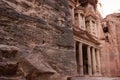 Ancient nabataean temple Al Khazneh