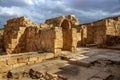 Ancient Nabatean City of Mamshit Royalty Free Stock Photo