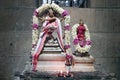 Ancient Nataraj statue in the Ramana Ashram in Tiruvanamalai India