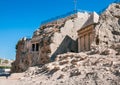 Ancient necropolis in Jerusalem.