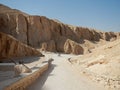 The ancient necropolis Valley of the Kings in Luxor, Egypt, Africa Royalty Free Stock Photo