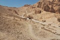 The ancient necropolis Valley of the Queens in Luxor, Egypt, Africa Royalty Free Stock Photo