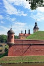 Ancient Nesvizhsky Castle in Belarus Royalty Free Stock Photo