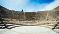 Ancient odeion of Pompeii Royalty Free Stock Photo