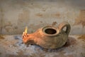 Ancient Oil Lamp Royalty Free Stock Photo