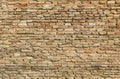 Ancient old brick wall background, construction Royalty Free Stock Photo