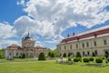 Ancient old castle located in Zolochiv town Royalty Free Stock Photo