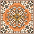 Ancient old russian pattern