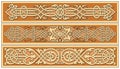 Ancient old russian pattern