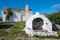 Ancient old stone oven