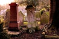 Ancient Old Tombs at Gothic Cemetery