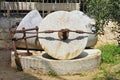 Ancient olive oil mill Royalty Free Stock Photo