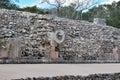 Ring for Ulama, the forbidden game of the Mayans - Uxmal Royalty Free Stock Photo