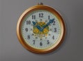 Ancient ornamental old Clock Royalty Free Stock Photo