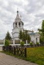 The ancient Orthodox Church of Dmitry Solunsky in Yaroslavl, Russia