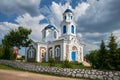 Ancient orthodox Church of the Intercession of the Most Holy Theotokos in Krasnoe village, Minsk region, Belarus.