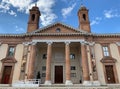 Ancient Ospedale degli infermi, today Delta Antico Museum in the historic centre of Comacchio, Italy Royalty Free Stock Photo