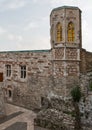 Ancient Ottoman tower in Buda Castle, Hungary.