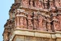Ancient overgrown ruins of Hampi, Karnataka, India Royalty Free Stock Photo