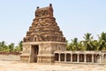 Ancient overgrown ruins of Hampi, Karnataka, India Royalty Free Stock Photo