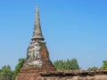 Ayutthaya Historical Park : covers the ruins of the old city of Ayutthaya, Phra Nakhon Si Ayutthaya Province, Thailand.