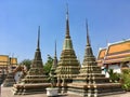 Ancient Pagoda decoration in Wat Pho temple in Bangkok, Thailand Royalty Free Stock Photo