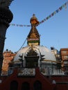 Ancient pagoda in Napal city.