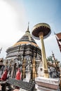 Ancient pagoda of Prathat Lampang Luang temple