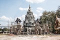 Ancient pagoda under renovation Royalty Free Stock Photo