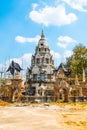 Ancient pagoda under renovation Royalty Free Stock Photo