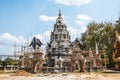 Ancient pagoda under renovation Royalty Free Stock Photo