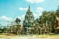 Ancient pagoda under renovation Royalty Free Stock Photo