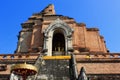 Ancient Pagoda at Wat Chedi Luang, in Chiang Mai Thailand