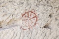 Ancient Paintings in a Cave Church, Cappadocia, Turkey Royalty Free Stock Photo