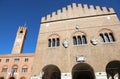 Ancient Palace called Palazzo dei Trecento and the Old CivicTowe