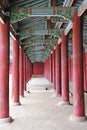 Ancient palace in korea Royalty Free Stock Photo