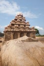 Ancient Pancha Rathas temple at Mahabalipuram