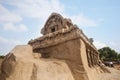 Ancient Pancha Rathas temple at Mahabalipuram