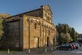 The ancient parish church of Santi Giovanni ed Ermolao in Calci, Pisa, Italy Royalty Free Stock Photo