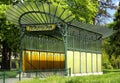 Ancient Parisian underground entrance