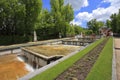 The ancient park in the Spanish city of Segovia Royalty Free Stock Photo