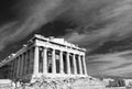 Ancient Parthenon in Acropolis Athens Greece Royalty Free Stock Photo