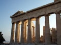 Ancient Parthenon in Acropolis Athens Greece Royalty Free Stock Photo