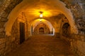 Ancient passage in Jerusalem. Royalty Free Stock Photo