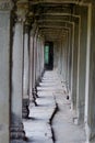 Ancient path of Angkor Wat Royalty Free Stock Photo