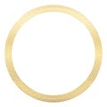 Ancient Pattern Round Frame Golden Meander Design Royalty Free Stock Photo