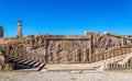 Ancient persian carving in Persepolis