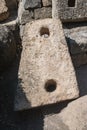 ancient Persian stone anchor