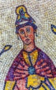 Ancient Person Mosaic Memorial Church Mount Nebo Jordan Royalty Free Stock Photo