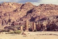 Ancient Petra Royalty Free Stock Photo